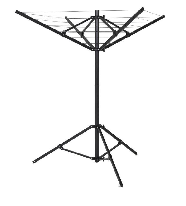 Compacte 4-arms camping droogmolen - 145 cm hoog, Ophalen of Verzenden, Nieuw, Droogmolen