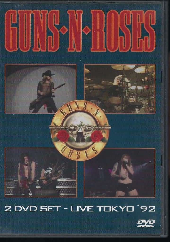Guns N' Roses (1992) Live Tokyo '92 [CONCERT], Alle leeftijden, Ophalen of Verzenden, Zo goed als nieuw, Muziek en Concerten