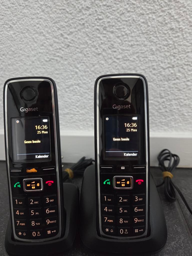 Siemens Gigaset C530 draadloze telefoonset, Ophalen of Verzenden, Gebruikt, 2 handsets