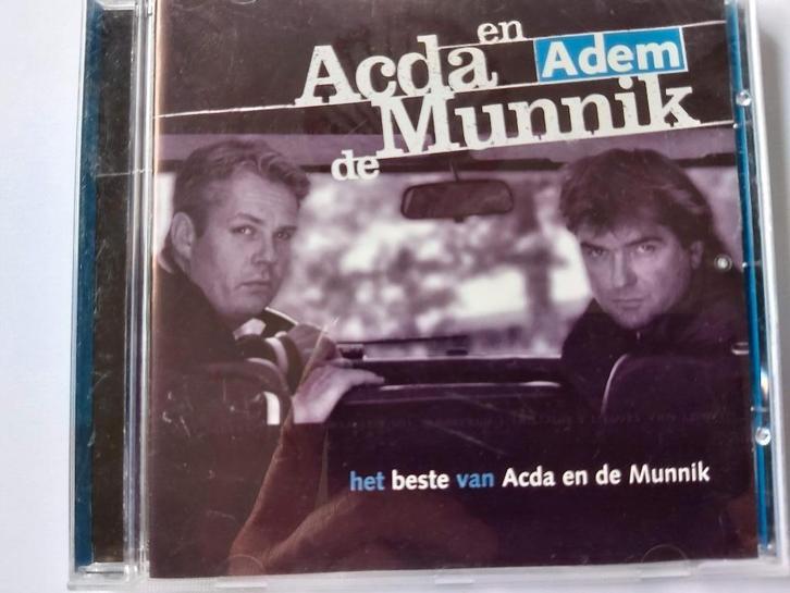 CD ADEM Beste Van Acda & De Munnik, Cd's en Dvd's, Cd's | Nederlandstalig, Zo goed als nieuw, Levenslied of Smartlap, Ophalen of Verzenden
