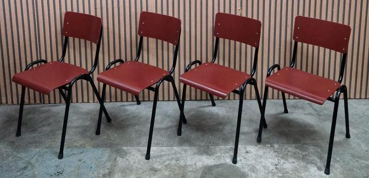 15 x mix kantine stoelen schoolstoelen horeca cafe bistro, Huis en Inrichting, Stoelen, Zo goed als nieuw, Vijf, Zes of meer stoelen