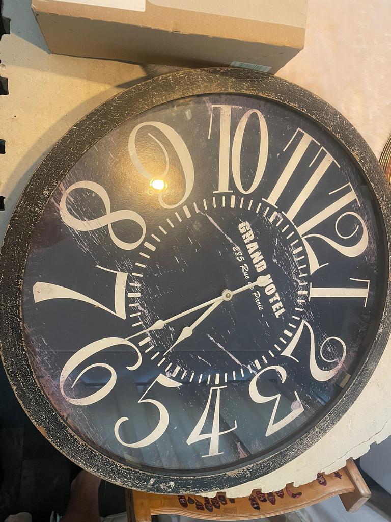 Klok, Ophalen of Verzenden, Zo goed als nieuw, Staal, Overige merken