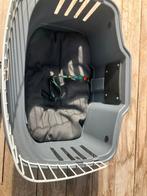 Hondenfietsmand voor kleine honden met kussen en rekje, Ophalen, Zo goed als nieuw, Fietsmand, Stuurbevestiging