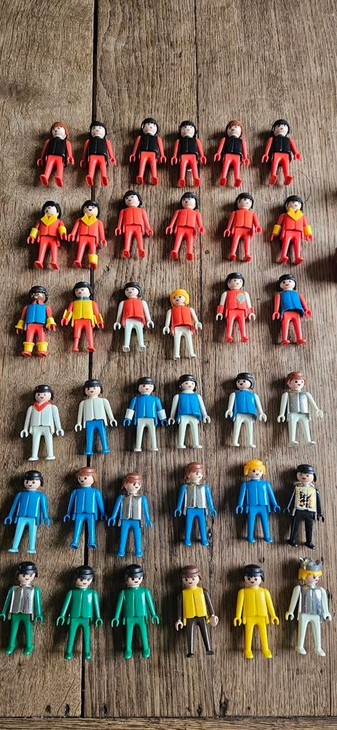Vintage Geobra 1974 klickies playmobil, Ophalen of Verzenden