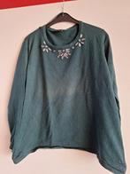 Donkergroen truitje Your Sixth Sense maat L, Kleding | Dames, Your Sixth Senses, Maat 42/44 (L), Ophalen of Verzenden, Lange mouw