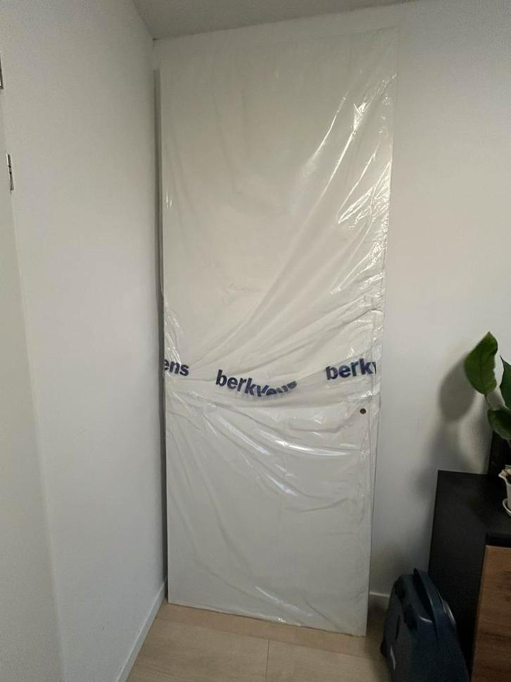 Nieuwe Berkvens binnendeur –opdek links –251,5 x 93 cm –wit, Doe-het-zelf en Verbouw, Deuren en Horren, Zo goed als nieuw, Binnendeur