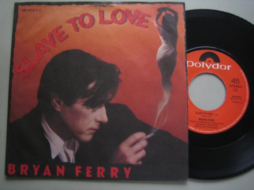 Bryan ferry-Slave to love, Gebruikt, 7 inch, Single, Ophalen of Verzenden
