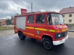 Mercedes-benz 608 1984 ex brandweer auto(camper), Zwart, Particulier, Te koop, Rood