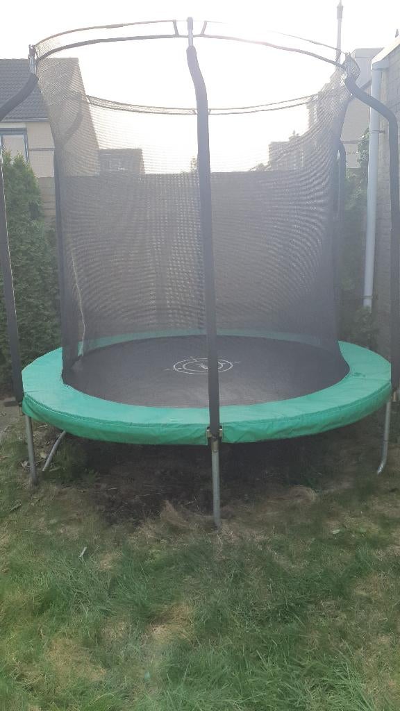 Trampoline Crivit 244 cm doorsnede, Kinderen en Baby's, Ophalen, Zo goed als nieuw