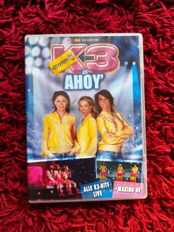 K3 in Ahoy DVD, Alle leeftijden, Ophalen of Verzenden, Gebruikt