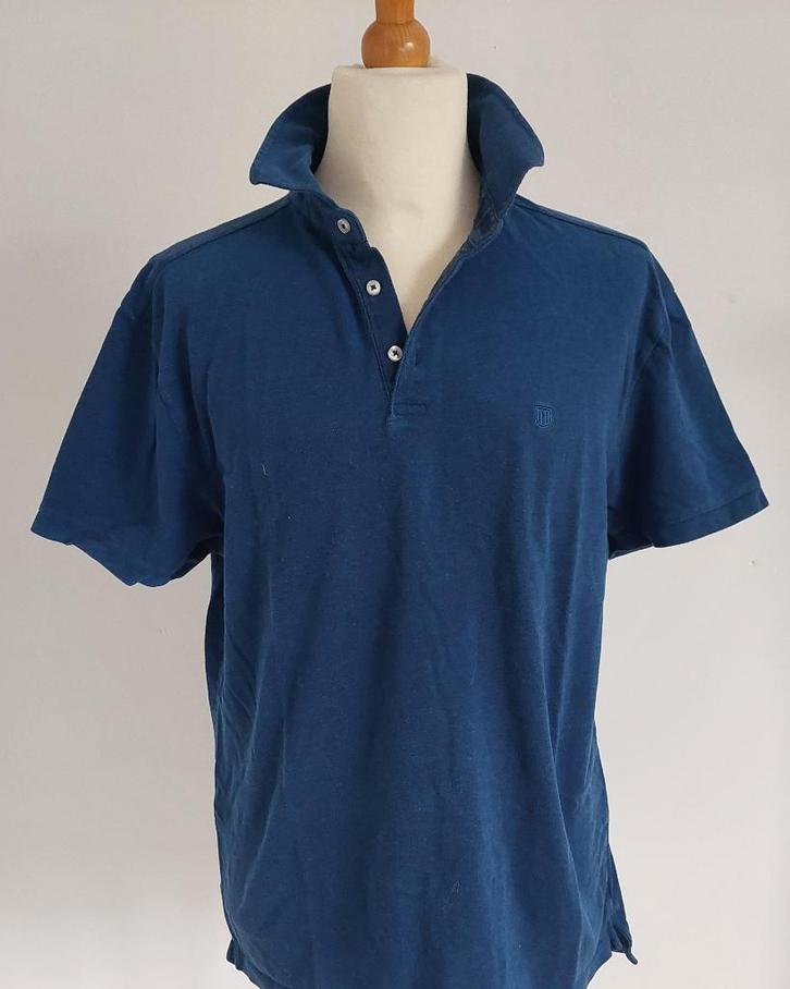Profuomo polo in maat XL, Kleding | Heren, Polo's, Nieuw, Maat 56/58 (XL), Blauw, Verzenden