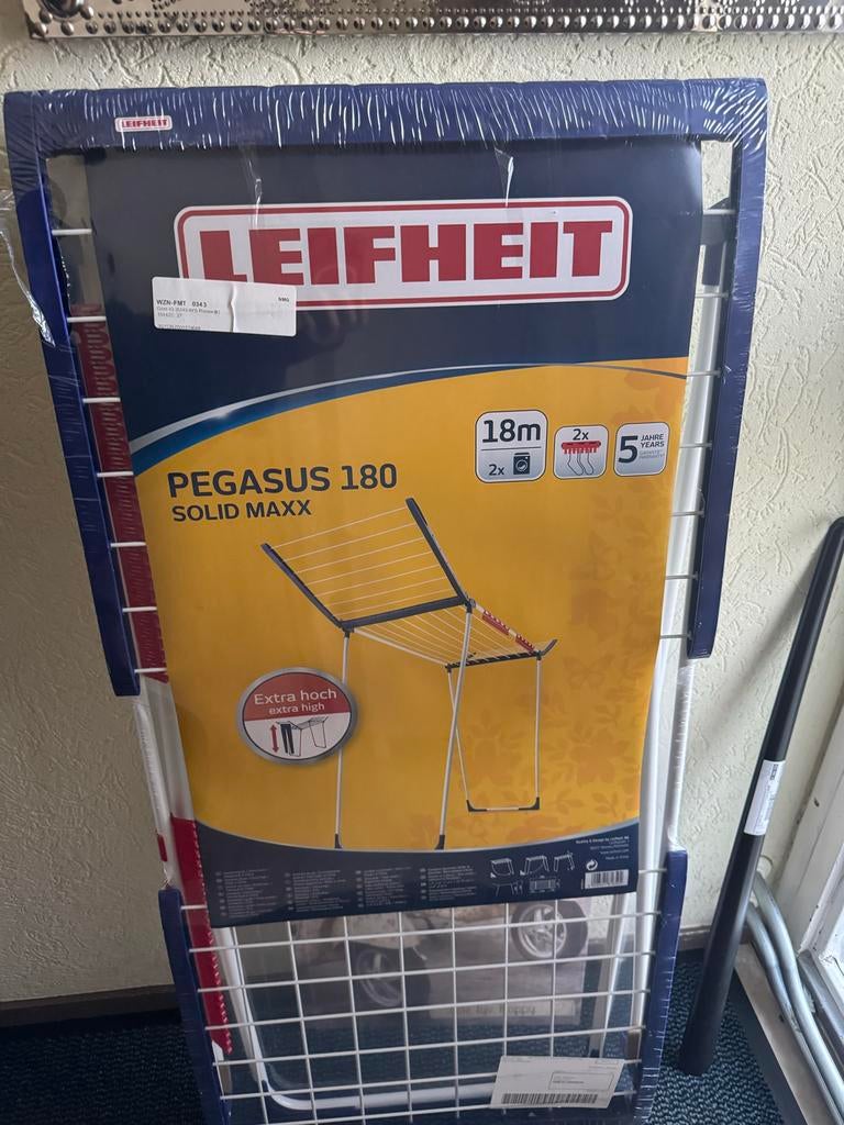 Leifheit Pegasus 180 Solid Maxx droogrek, Ophalen, Nieuw