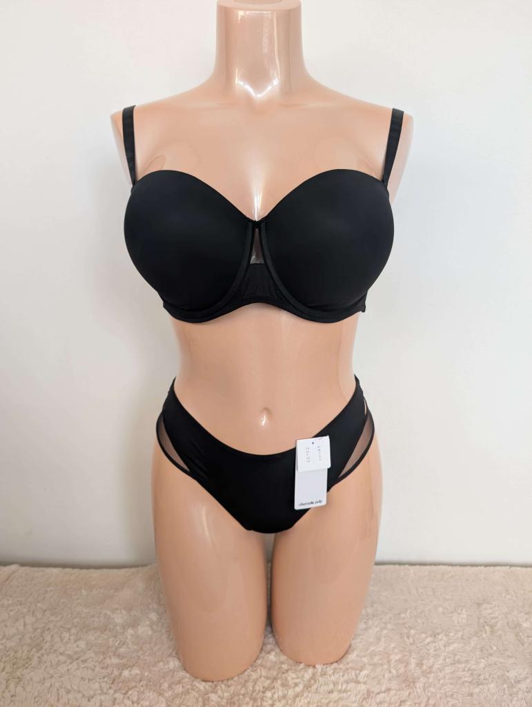 Nieuw chantelle strapless bh 70d 75d 80d 85d 90d 70e 75e 80e, ., Zwart, Ophalen of Verzenden, BH