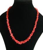 Bloedkoralen ketting niet geverfd, Sieraden, Tassen en Uiterlijk, Antieke sieraden, Ophalen of Verzenden, Overige materialen, Ketting