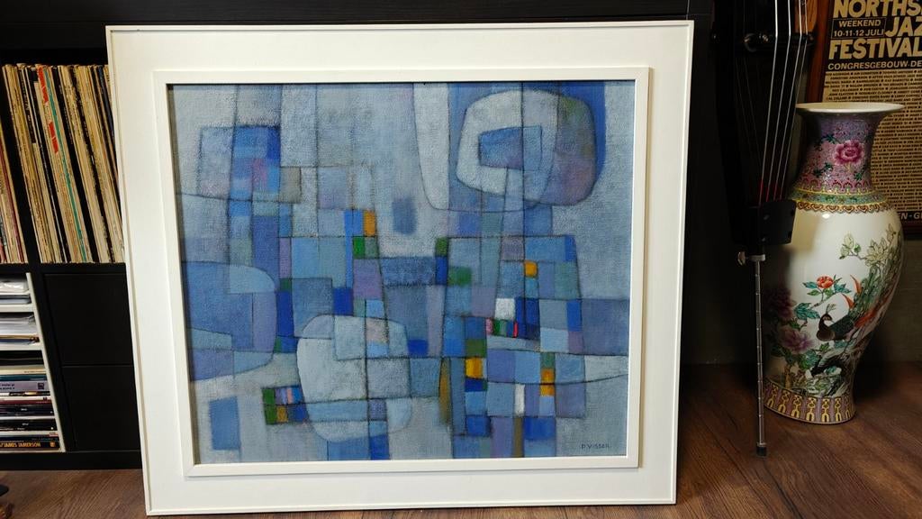 Peet Visser  Dagdroom in blauw 1990, Ophalen