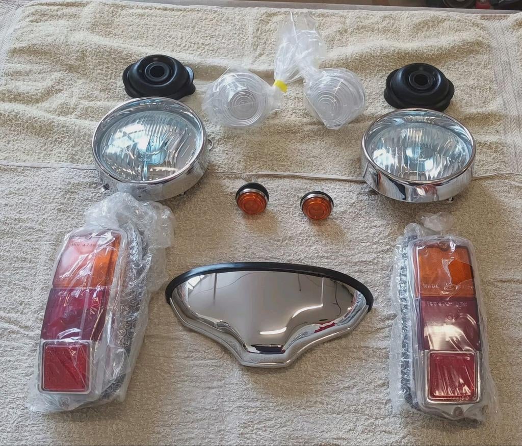 Complete verlichting | Nieuw | Fiat 500 oldtimer | F - R, Auto-onderdelen, Verlichting, Ophalen of Verzenden, Nieuw, Fiat