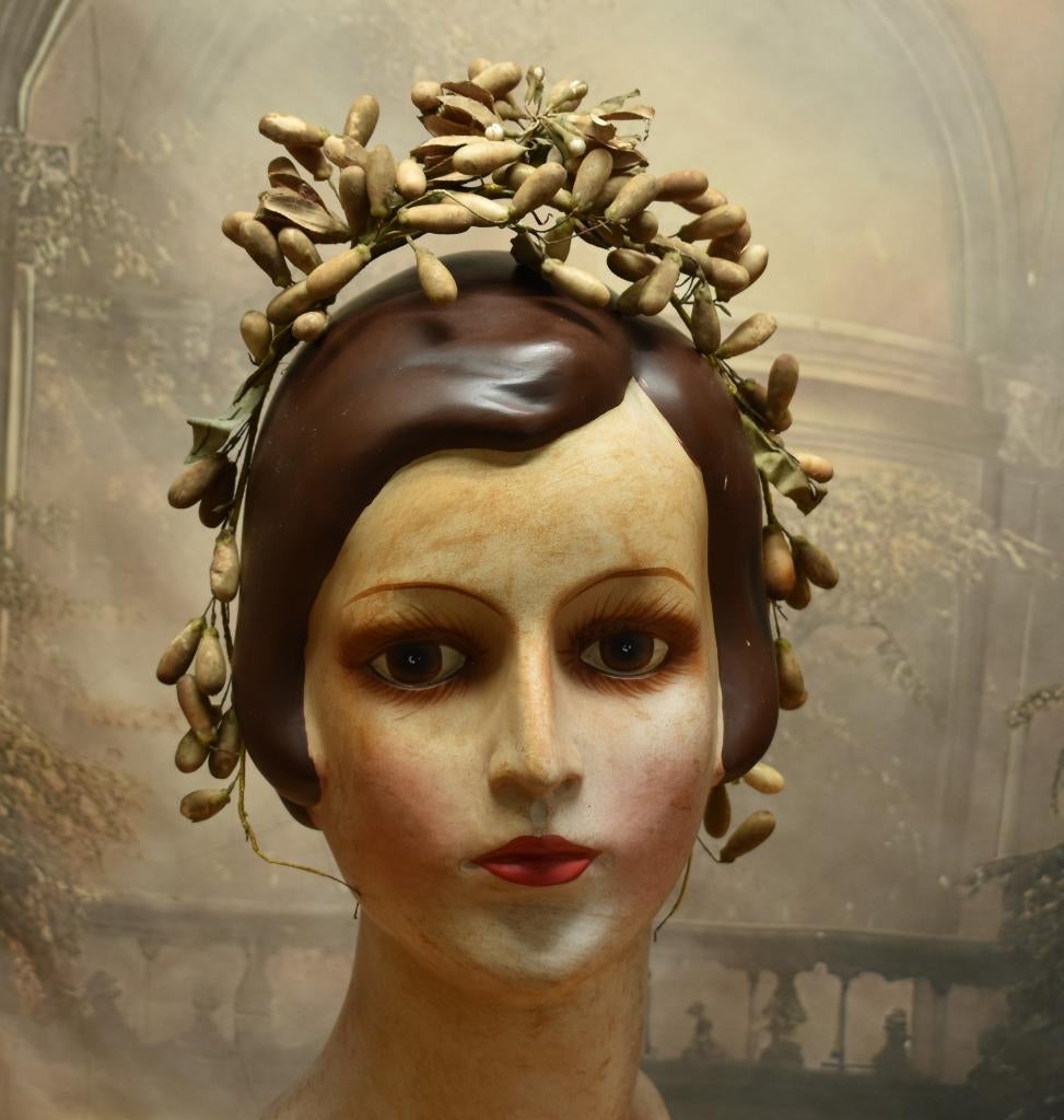 Oud Wassen Kroontje. "Uit Aletta's Tijd", Antiek en Kunst, Ophalen of Verzenden