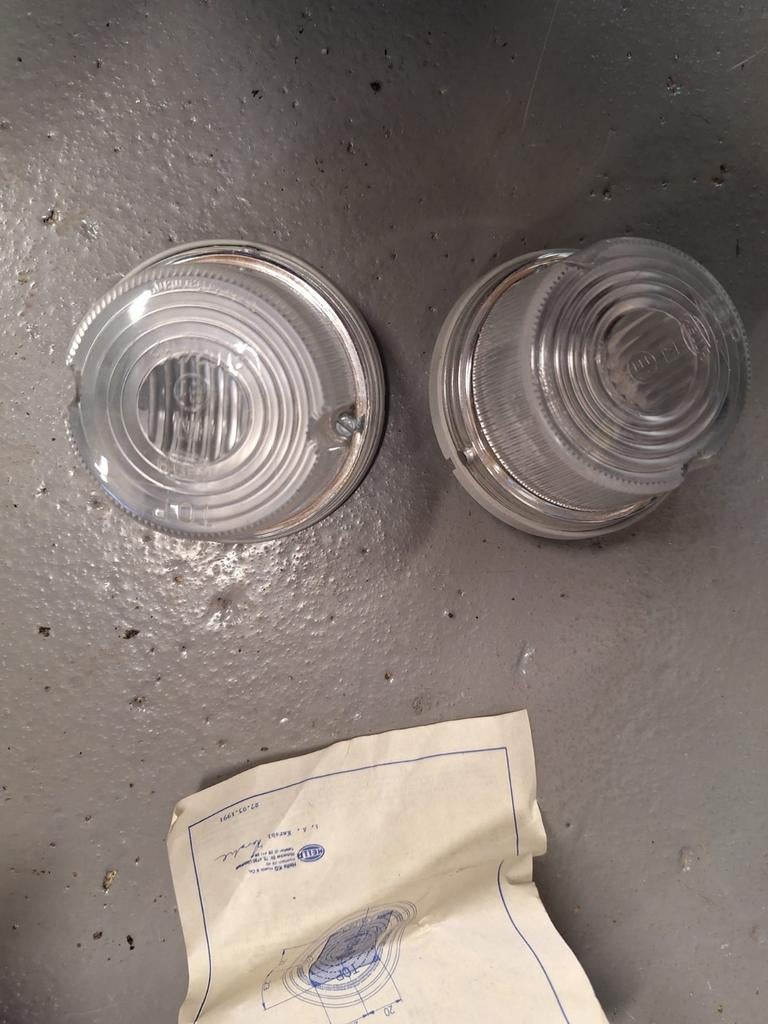 Simson Duo Lampen + Oost-Duitse Invalidewagen Onderdelen, Ophalen of Verzenden, Gebruikt, Overige automerken