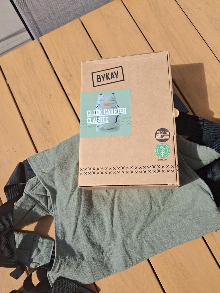 ByKay Click Carrier Classic draagzak, Overige merken, Buik of Rug, Ophalen of Verzenden, Zo goed als nieuw