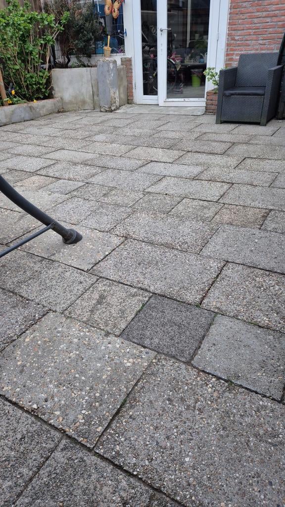 Tuin tegel, gratis, Ophalen, Gebruikt, Beton, Terrastegels