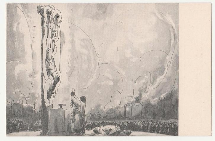 Alfred Ost.  Illustratoren., Verzamelen, Ansichtkaarten | Themakaarten, Ongelopen, Voor 1920, Overige thema's, Verzenden