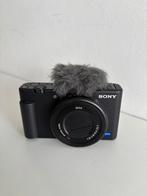 Sony ZV-1 vlog camera + 256GB SD kaart + batterij + oplader, Ophalen of Verzenden, Zo goed als nieuw, Sony, 8 keer of meer