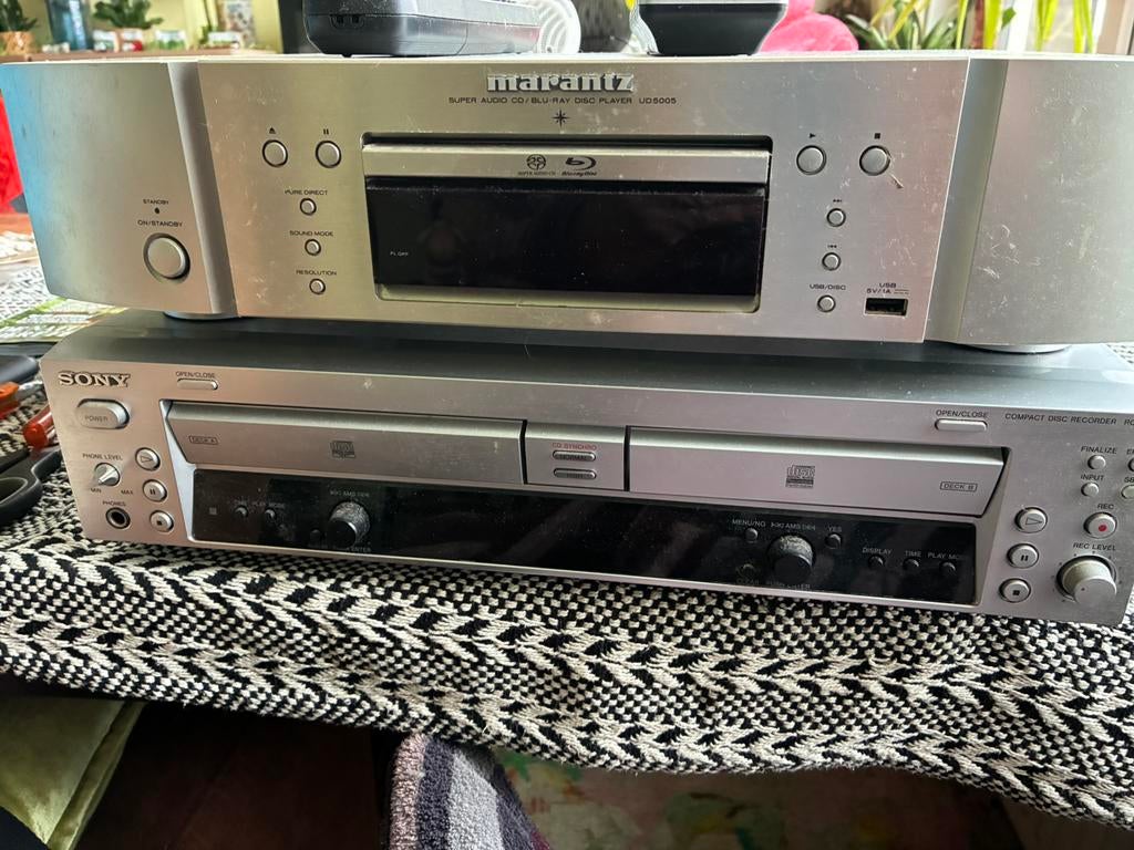 Cd brander en dvd speler, Audio, Tv en Foto, Dvd-spelers, Ophalen, Zo goed als nieuw, Sony