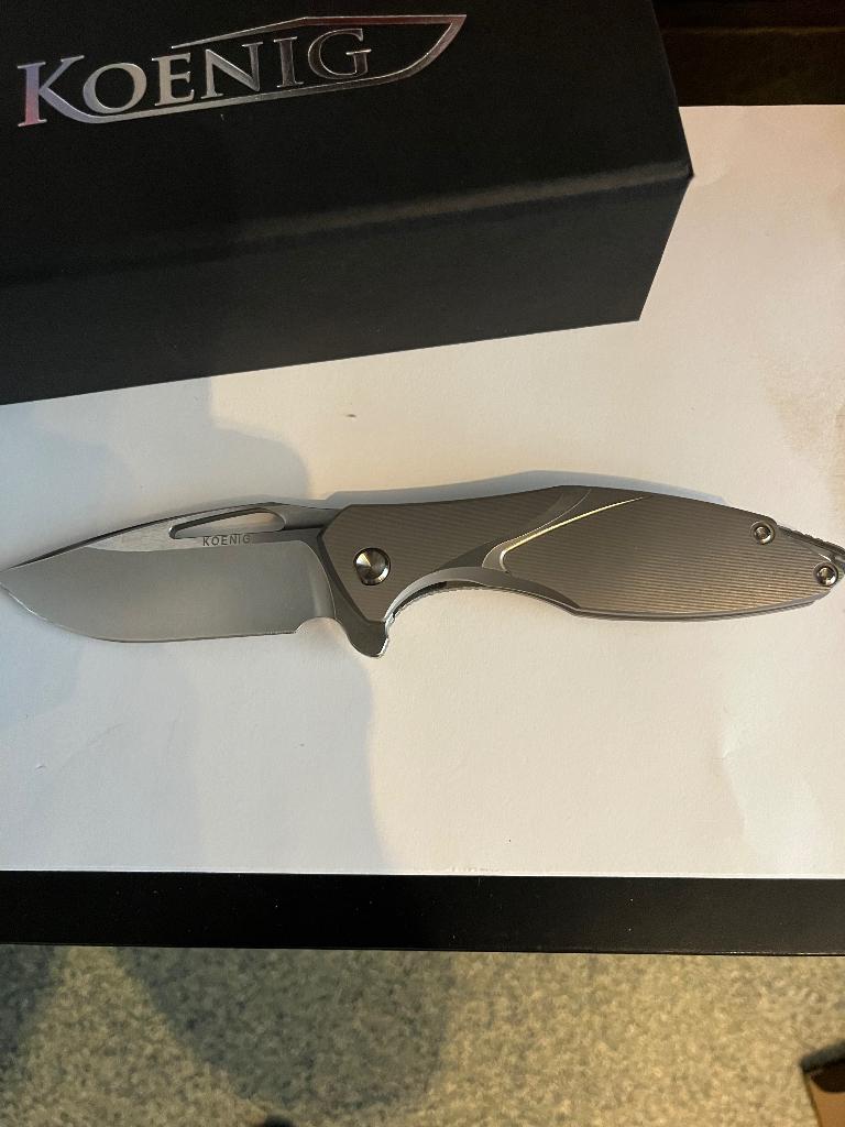 Prachtige Koenig! Zo goed als nieuw!, Verzamelen, Militaria | Algemeen, Ophalen, Landmacht, Nederland, Mes of Dolk