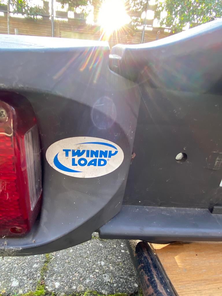 Twinny load fietsdrager voor elektrische fietsen, Auto diversen, Fietsendragers, Ophalen, Zo goed als nieuw, 2 fietsen, Trekhaakdrager