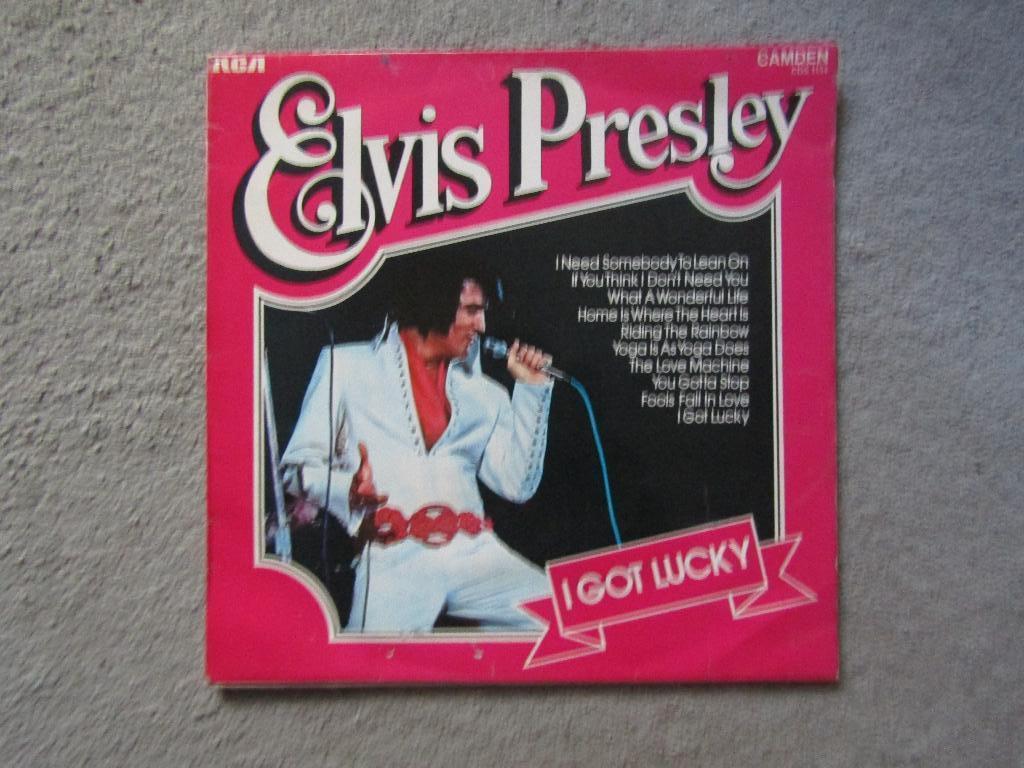 LP: Elvis Presley - I got lucky ALLEEN OPHALEN, Ophalen, 1960 - 1969, Gebruikt, 12 inch