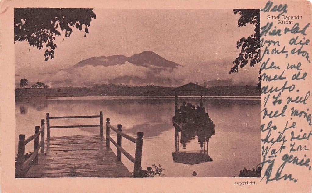 Nederlands Indië - Sitoe Bagendit Garoet, Ophalen of Verzenden, 1920 tot 1940, Ongelopen, Buiten Europa