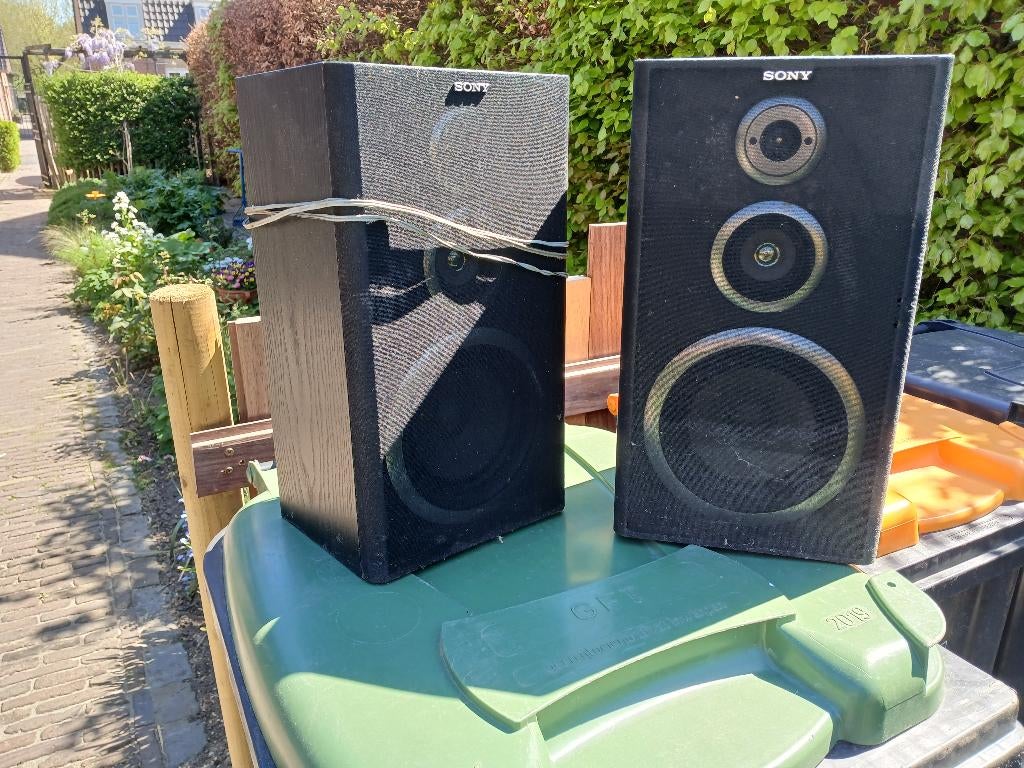HiFi stereo systeem, Ophalen, Gebruikt, Cd-speler, Sony