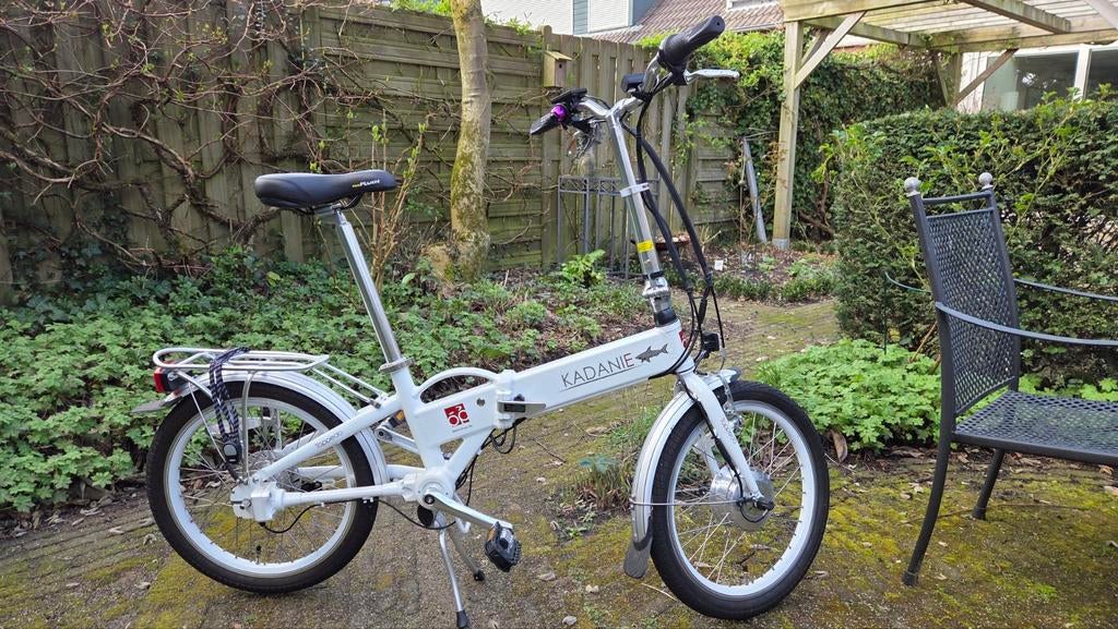 Electrische vouwfiets Kardanie met nieuwe accu. Kardan, 20", Zo goed als nieuw, Minder dan 47 cm, 50 km per accu of meer, Ophalen