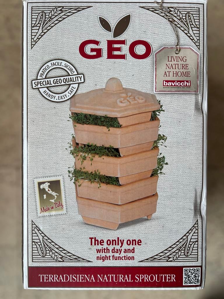 GEO Terradisiena Natural Sprouter kiem kweek, Ophalen of Verzenden, Zo goed als nieuw, Overige typen