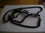 zwarte verstelbare pony paarden teugels, Ophalen of Verzenden, Zo goed als nieuw, Recreatie