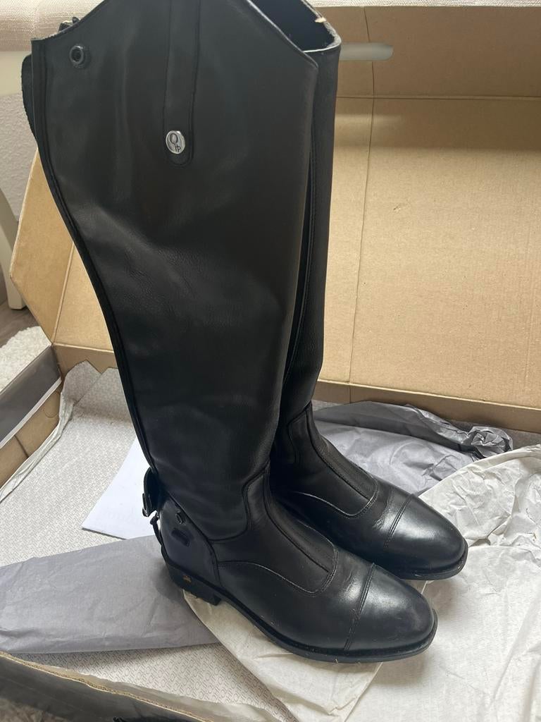Paardrijlaarzen QHP - maat 37, Dieren en Toebehoren, Paardrijkleding, Ophalen, Zo goed als nieuw, Dressuur, Schoeisel