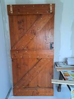 Boerderij schuifdeur, vuren eiken kleur 95 x 200cm, Doe-het-zelf en Verbouw, Ophalen, Schuifdeur, Binnendeur, 200 tot 215 cm