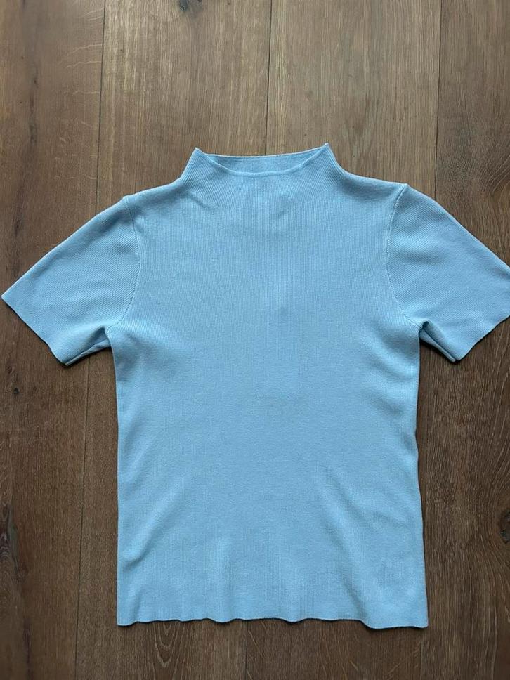 FEELKOO truitje lichtblauw met korte mouw XS/S M/L, Kleding | Dames, Truien en Vesten, Nieuw, Blauw, Verzenden