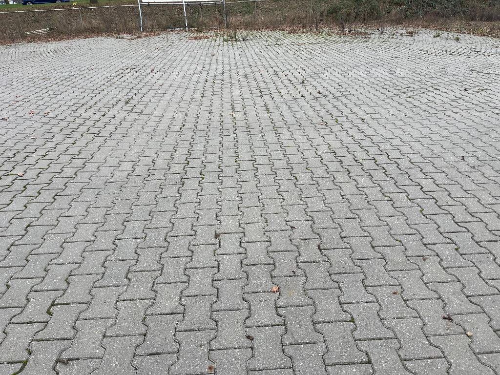 gebruikte h-profiel klinkers grijs, Tuin en Terras, Tegels en Klinkers, Ophalen of Verzenden, Gebruikt, Beton, Klinkers