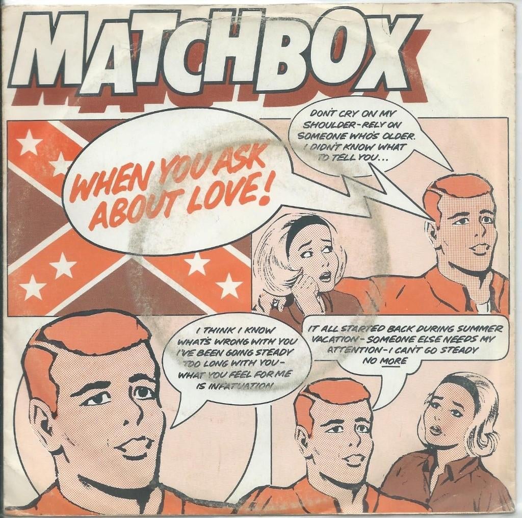 Vinyl Single Matchbox, Cd's en Dvd's, Vinyl Singles, Ophalen of Verzenden, Gebruikt, Pop