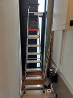 Altrex Dubbeldekker 8 tredes, Doe-het-zelf en Verbouw, Ladders en Trappen, Ophalen, Zo goed als nieuw, 2 tot 4 meter