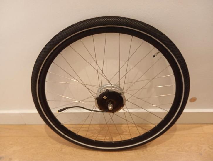 Voorwiel 28 inch e-bike met Bafang motor, Fietsen en Brommers, Fietsonderdelen, Gebruikt, Algemeen, Wiel, Ophalen of Verzenden