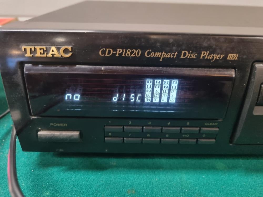 teac cd-p1820 compact disc player, Audio, Tv en Foto, Cd-spelers, Ophalen of Verzenden, 'T Olde Gre-j, Info@toldegrej.nl, Endepoelstraat 20f Didam