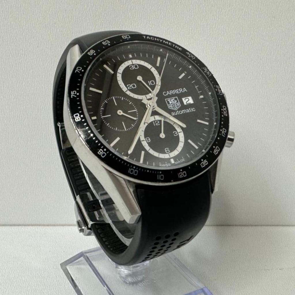 Tag Heuer Carrera Calibre 16 Chrono | gebruikt, Swatch, Gebruikt, https://www.swatch.com/nl-nl/contact.html, Jakob-Stämpfli-Strasse 94, 2502 Biel/Bienne, Zwitserland