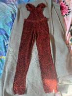Tuinbroek Looxs 122-128 bruin panter, Broek, Meisje, Ophalen of Verzenden, Zo goed als nieuw