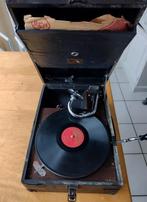 Vintage Koffer Grammofoon, Ophalen, Gebruikt, Platenspeler, Overige merken