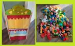 roba poppenkast + 30 poppen theater wolf draak dino kermit &, Ophalen, Gebruikt, Overige typen