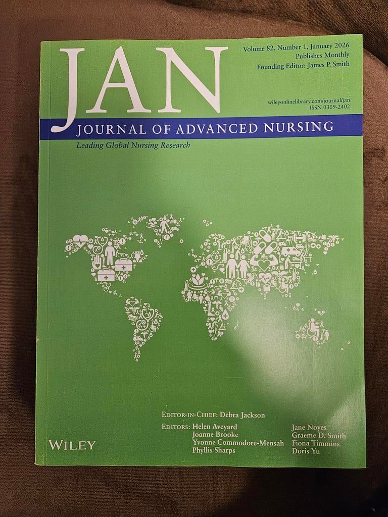 Journal of Advanced Nursing - Januari 2026, Ophalen of Verzenden