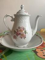 Bavaria porselein theepot met bloemmotief, Ophalen of Verzenden