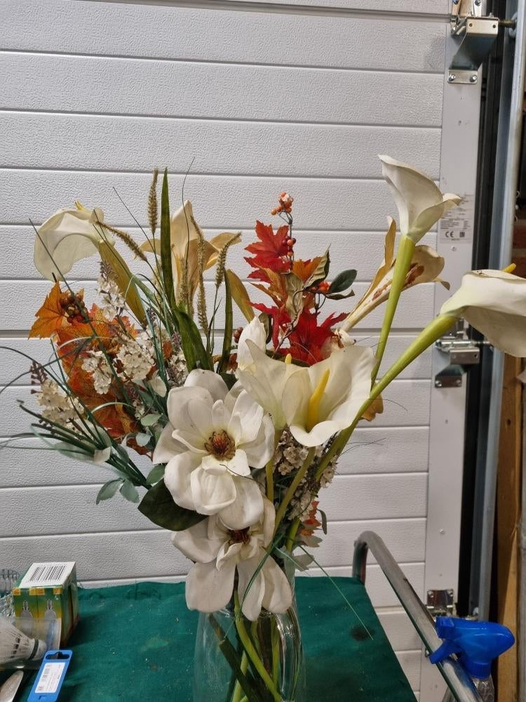 kunstbloemen boeket verschillende bloemen, Ophalen of Verzenden, 'T Olde Gre-j, Info@toldegrej.nl, Endepoelstraat 20f Didam